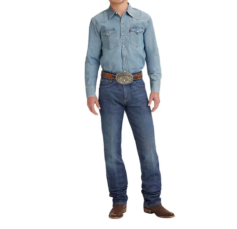 Western Fit Mid Rise Straight Leg Jean In So Lonesome Minimalist Men's Casual 