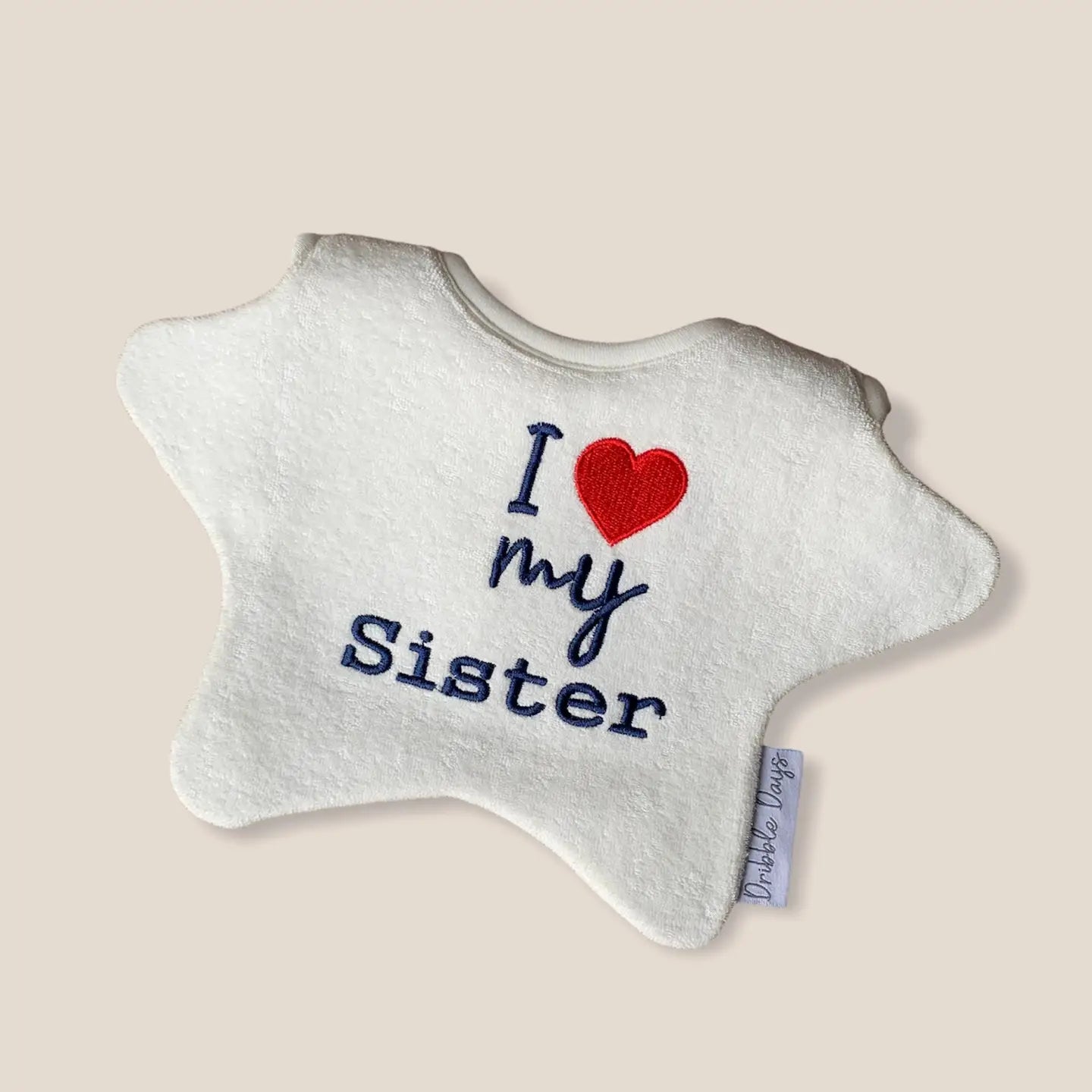 I Love My Sister Bib Bohemian Men's Free