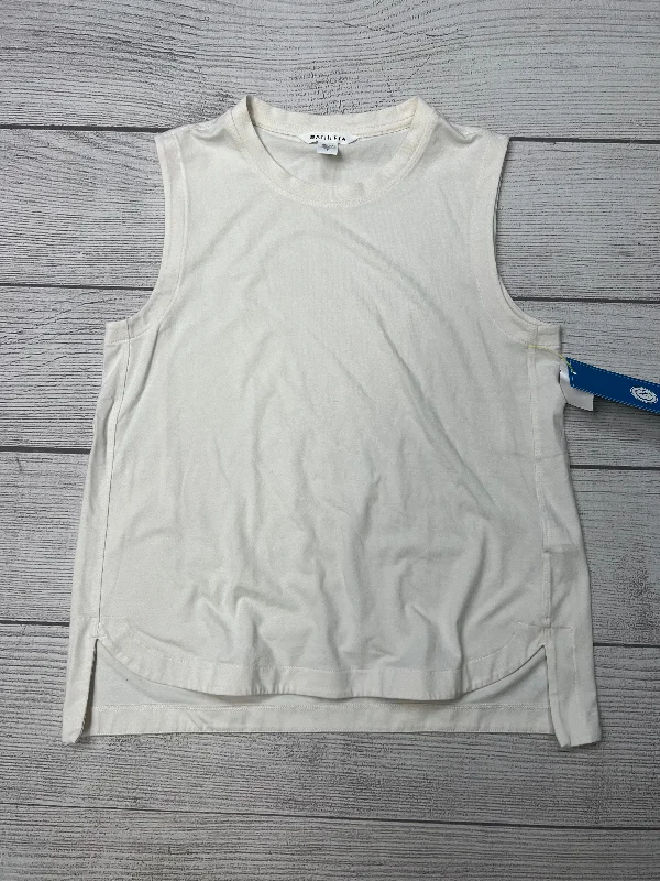 Cream Athletic Tank Top Athleta, Size S Hip Men's Retro