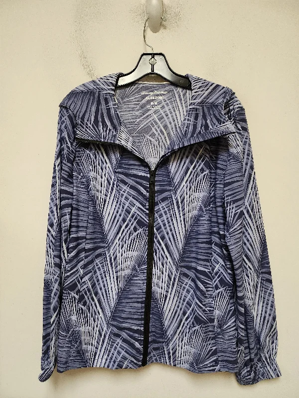 Athletic Jacket By Tommy Bahama In Blue, Size: M Vacation