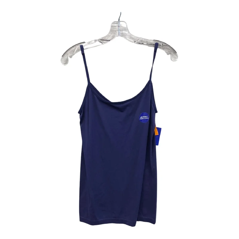 Top Sleeveless Basic By Apt 9 In Navy, Size:L Vintage Men's 1970S Disco