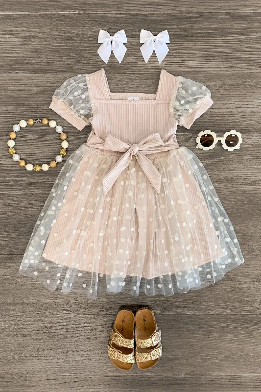 Polka Dot Tulle Dress Dynamic Men's Glow