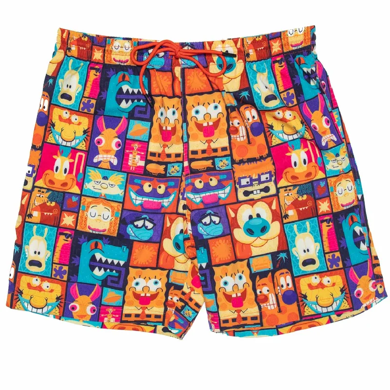 Nickelodeon "Tiki Toons" – Hybrid Shorts Rugged Men's Outdoor 