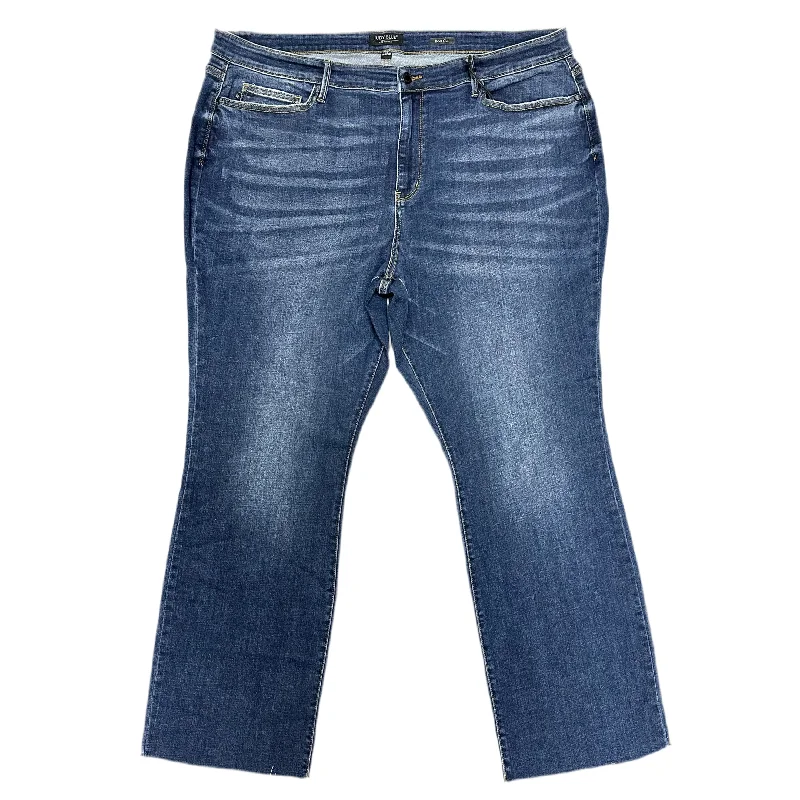Jeans Boot Cut By Judy Blue  Size: 24 Masculine Men's Thick