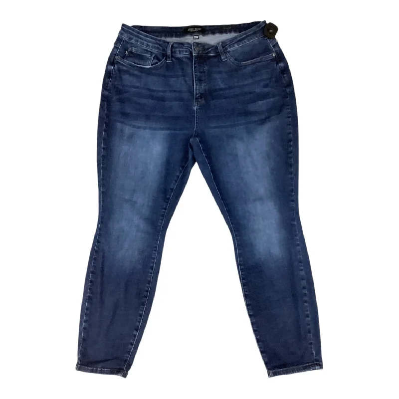 Jeans Skinny By Judy Blue In Blue, Size: 20 Sophisticated Men's 