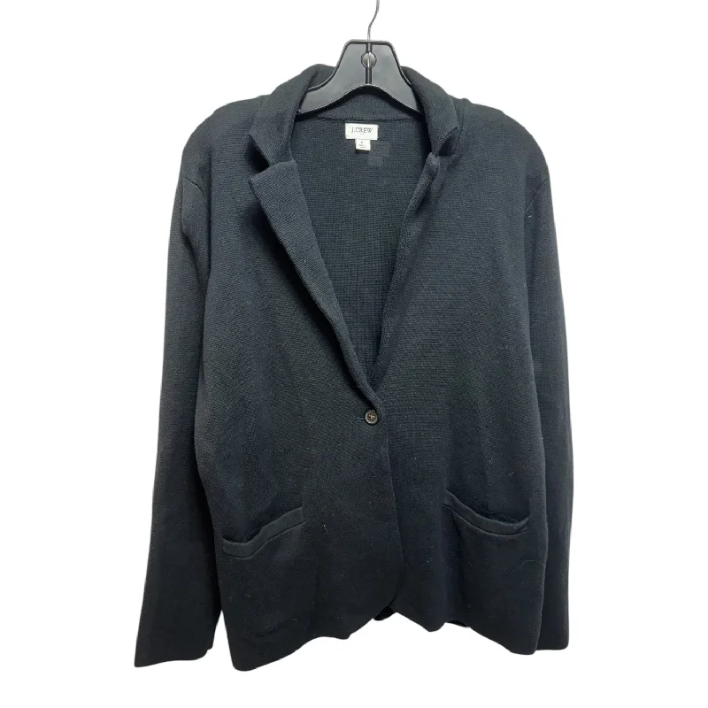 Sweater Cardigan By J. Crew In Black, Size: L Practical Men's Quick