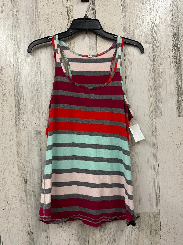 Multi-colored Athletic Tank Top Lululemon, Size 8 Modern Men's Geometric