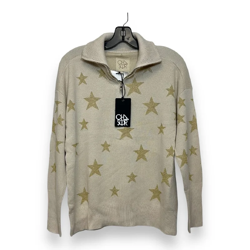 Sweater By Chaser In Cream, Size: S Practical Men's Quick