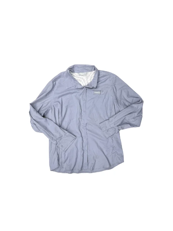 Athletic Top Long Sleeve Collar By Free Country In Purple, Size: 2x Sophisticated Men's French