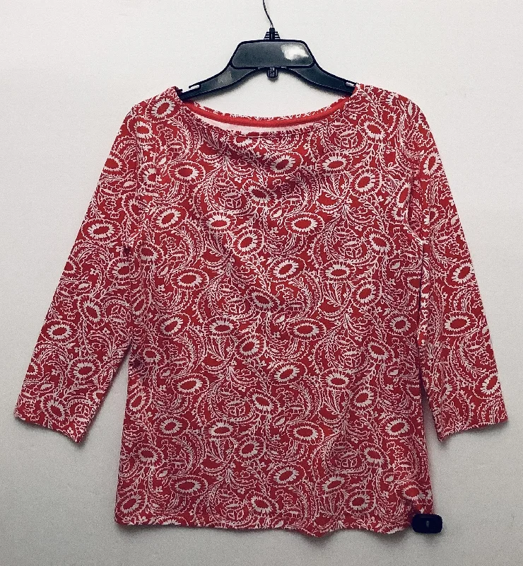 Top Long Sleeve Basic By Talbots  Size: S Sleek Men's Metallic