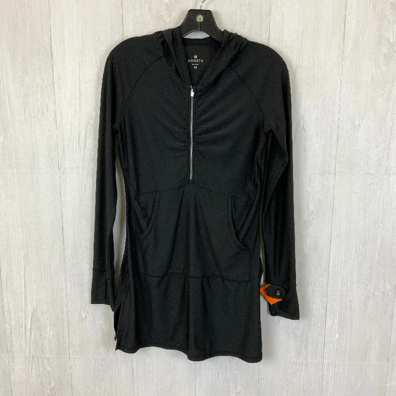 Athletic Dress By Athleta In Black, Size: Xs Organic