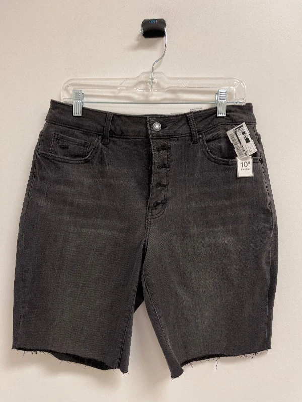 Shorts By Time And Tru In Black Denim, Size: 12 Confident Men's High
