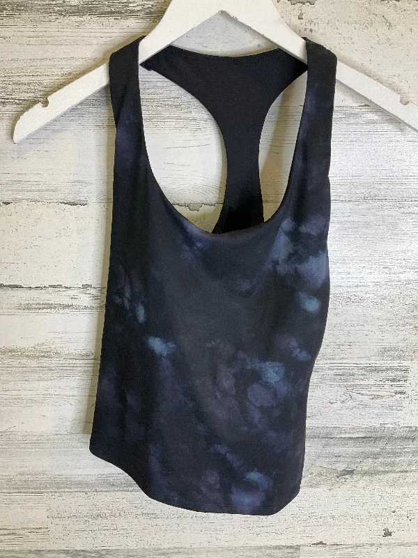 Black & Blue Athletic Tank Top Old Navy, Size M Unique Men's Patch