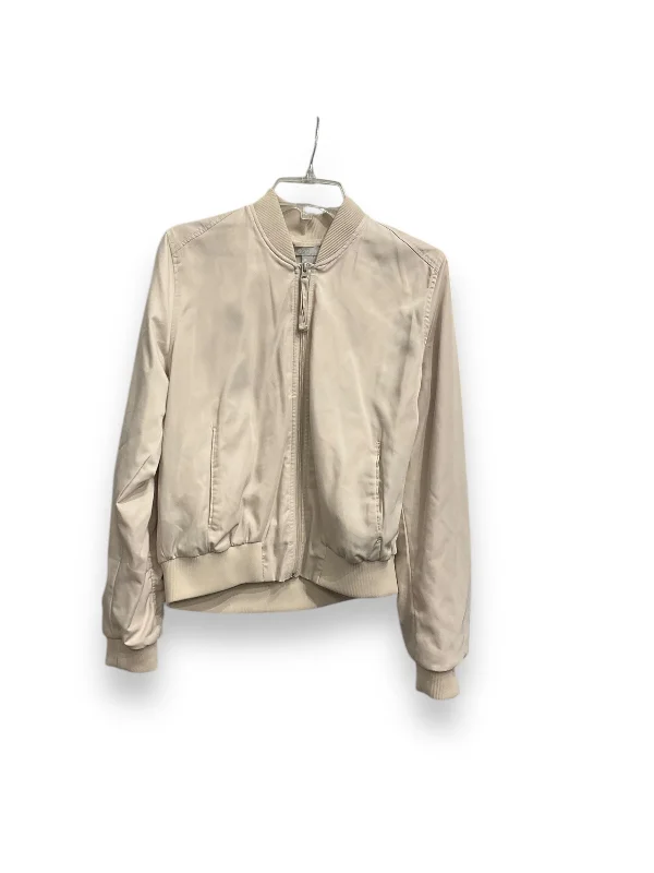 Athletic Jacket By Zella In Cream, Size: M Cclassic Men's Tweed
