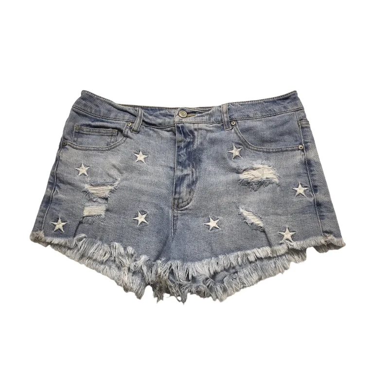 Shorts By Clothes Mentor In Blue Denim, Size: L Dapper Men's 1920S