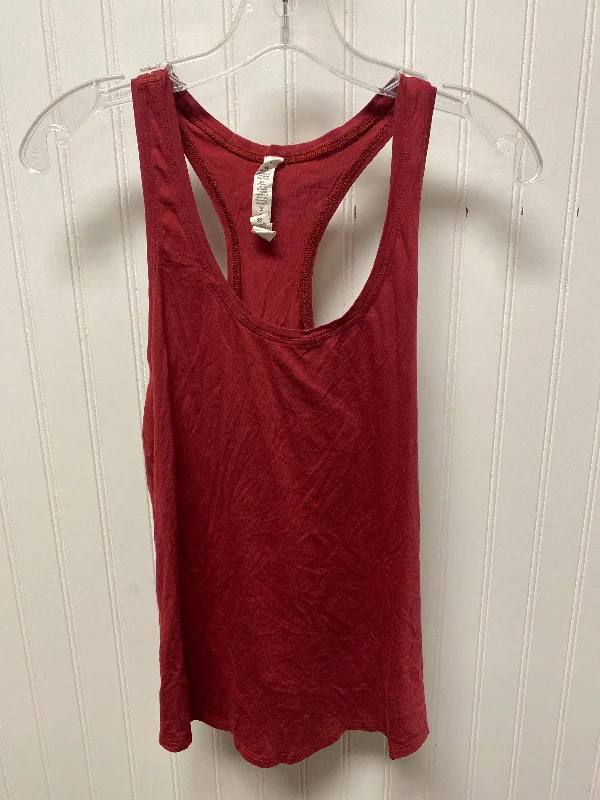 Athletic Tank Top By Lululemon In Red, Size: S Cozy Men's Winter
