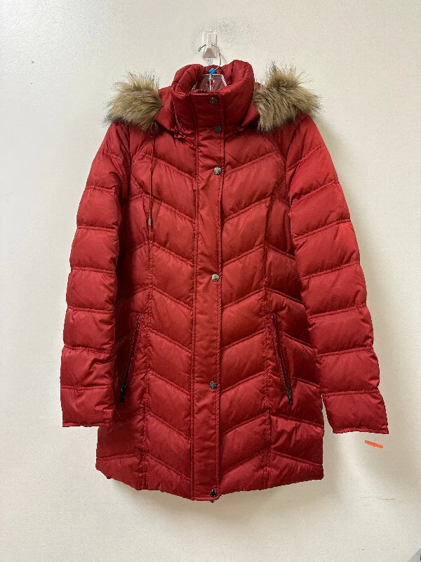 Coat Puffer & Quilted By Kenneth Cole Reaction In Red, Size: M Dynamic Men's Glow