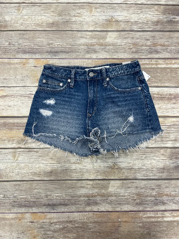 Shorts By Lovers & Friends In Blue Denim, Size: 4 Refined Men's European