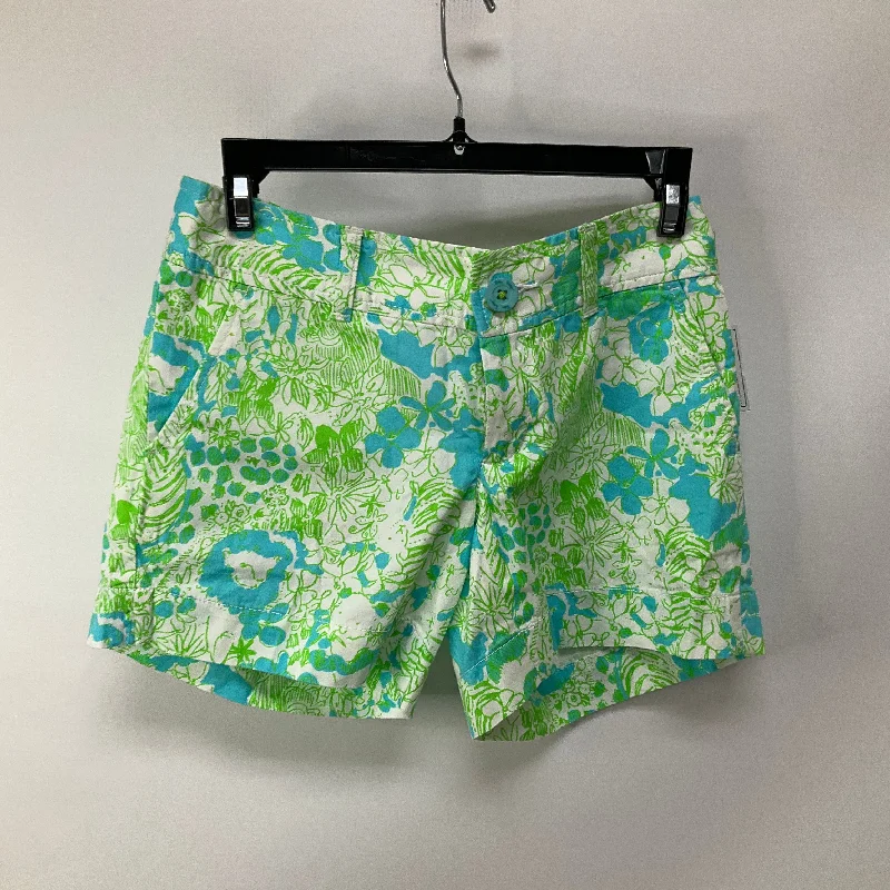 Shorts By Lilly Pulitzer In Multi-colored, Size: 00 Laid