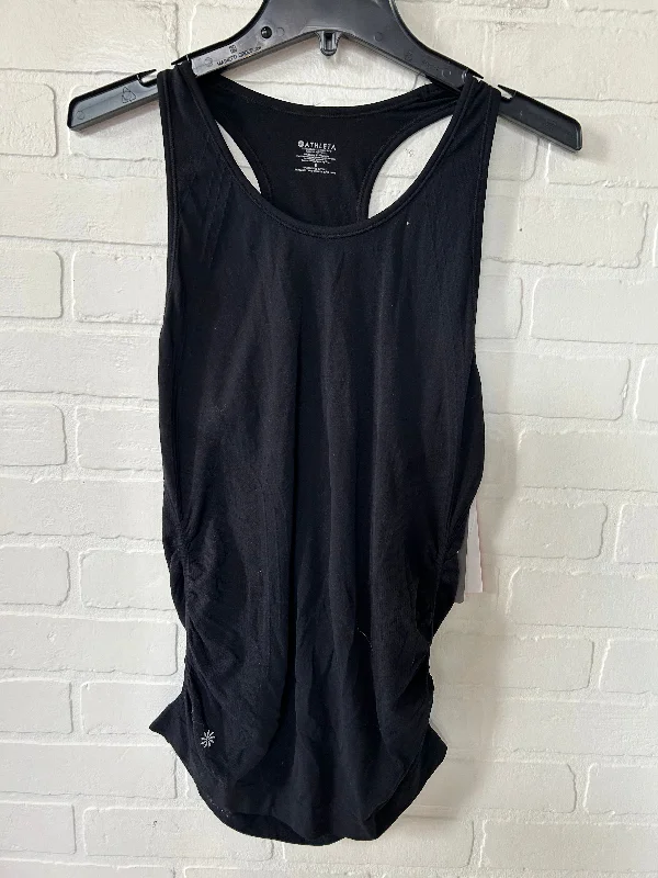 Black Athletic Tank Top Athleta, Size S Trendy Men's Bucket
