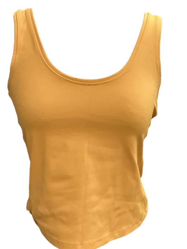 Orange Athletic Tank Top Spanx, Size S Relaxed Men's Australian 