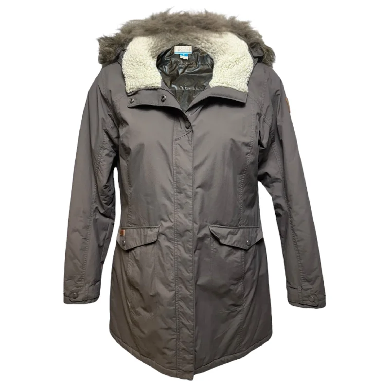 Suttle Mountain Long Insulated Jacket By Columbia In Grey, Size: L Youthful Men's Pop
