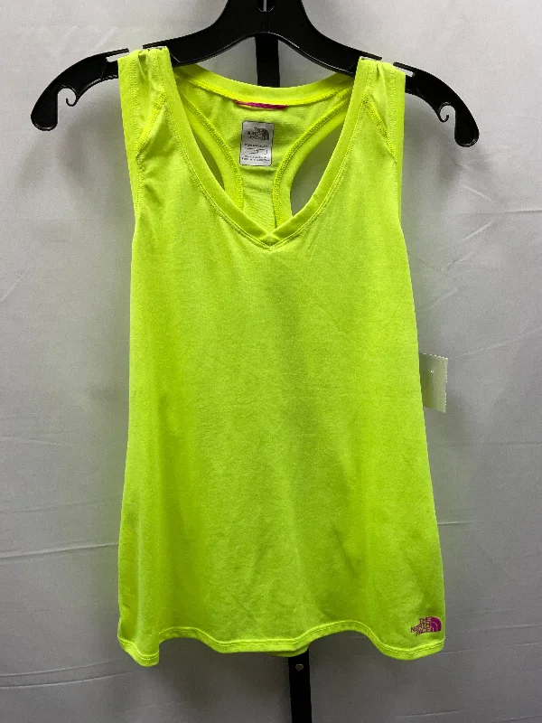 Yellow Athletic Tank Top The North Face, Size L Classic Men's Pin