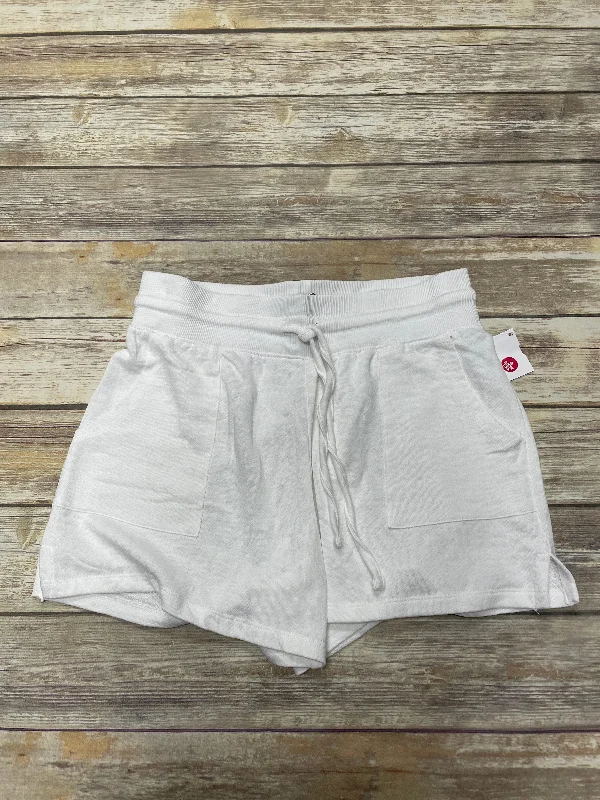 Shorts By Cme In White, Size: L Unique Men's Upcycled