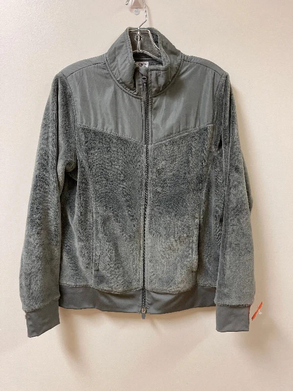 Athletic Jacket By Athletic Works In Grey, Size: L Business