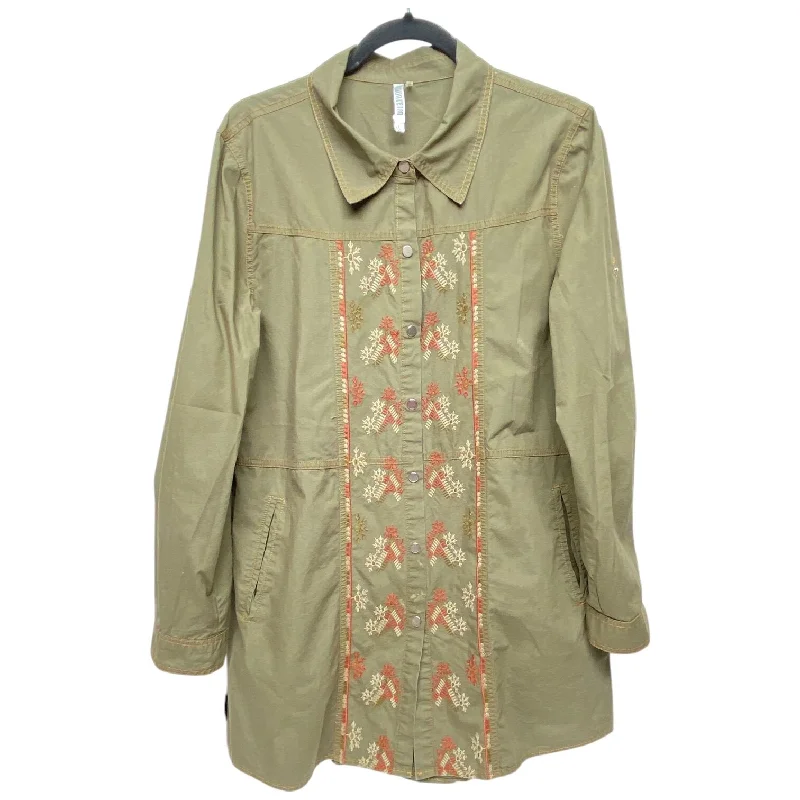Jacket Utility By Monoreno  Size: L Polished Men's Satin