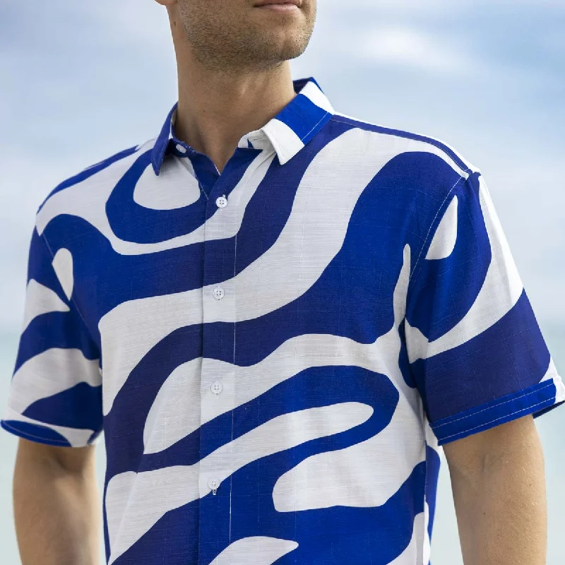 Bossa Nova – Bamboo Short Sleeve Shirt Earthy Men's Hemp