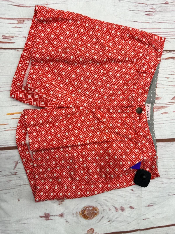 Shorts By Merona In Red, Size: 4 Unique Men's Patch