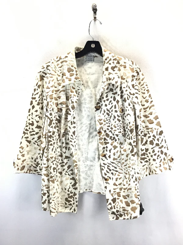 Jacket Shirt By Carole Little  Size: 22 Hip Men's Retro
