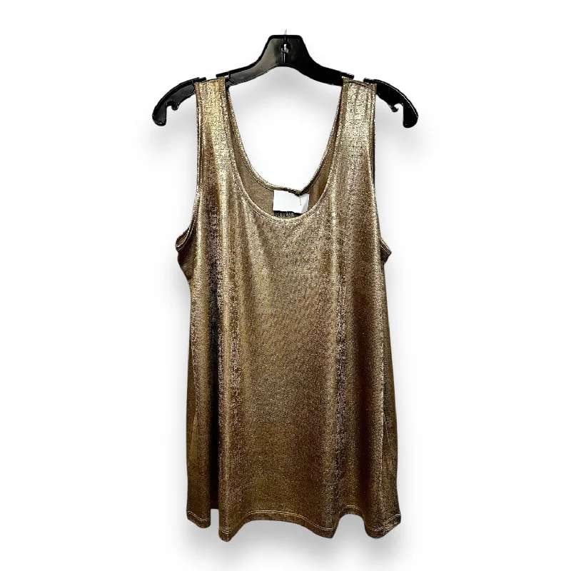 Top Sleeveless By Romans In Gold, Size: M Relaxed Men's Beach