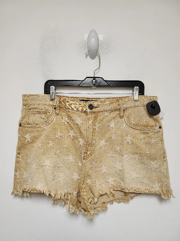 Shorts By Kut In Tan Denim, Size: 16 Elegant Men's Cashmere