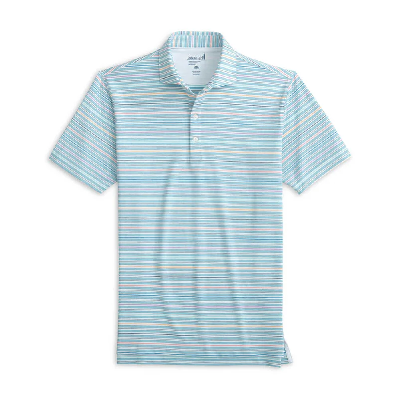 Johnnie-O Fallon Prep-Formance Polo Shirt - Permafrost Modern Men's 