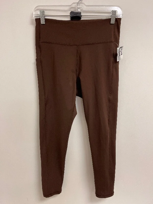 Athletic Leggings By Tek Gear In Brown, Size: L Bold Men's Statement
