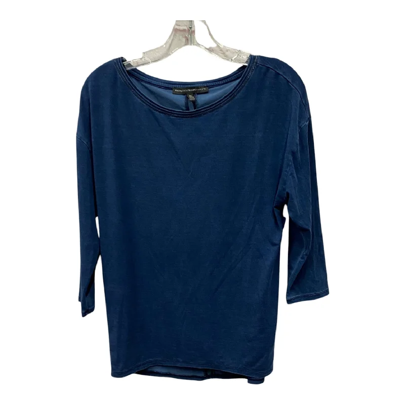 Top Ls By White House Black Market In Blue, Size:Xs Minimalist Men's Casual 