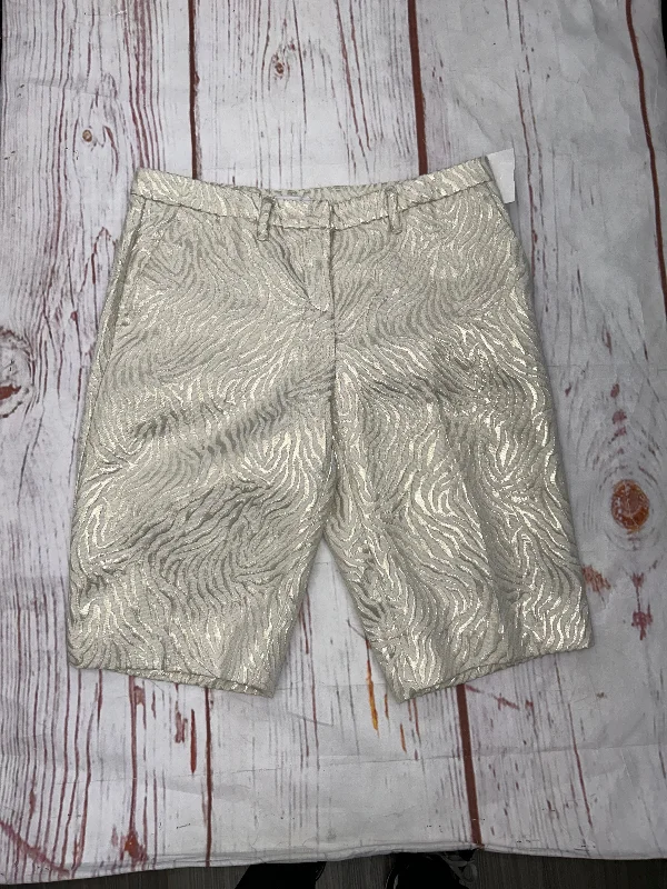 Shorts By New York And Co In Cream, Size: 6 Stylish Men's Tropical 