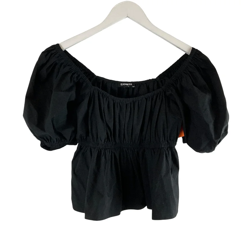 Top Short Sleeve By Express  Size: Xs Gym