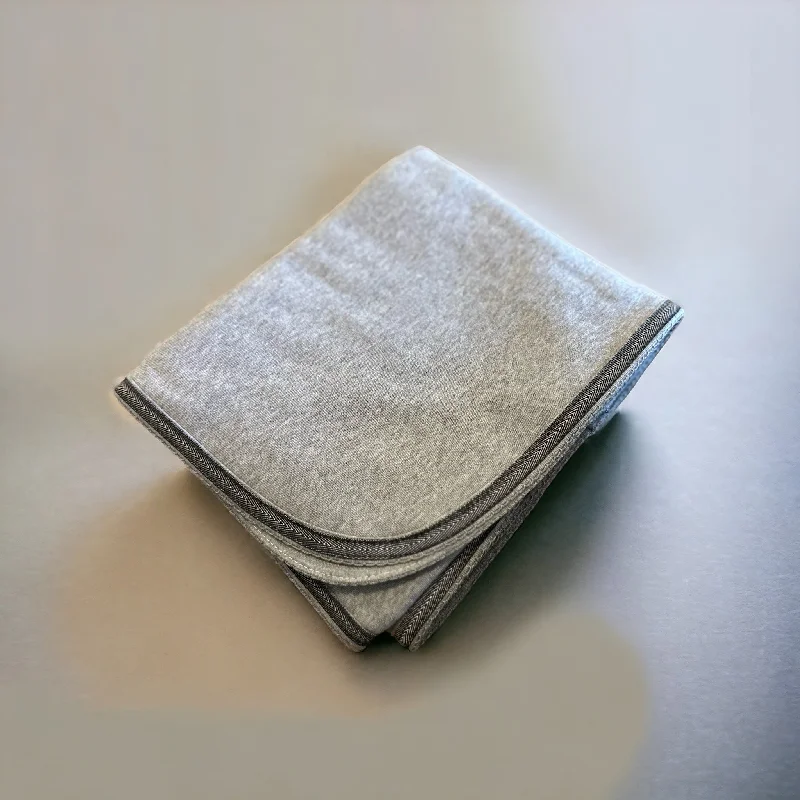 Cotton Grey Blanket Confident Men's High