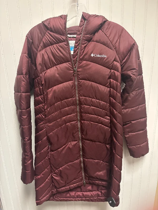 Coat Puffer & Quilted By Columbia In Red, Size: M Casual Men's Short