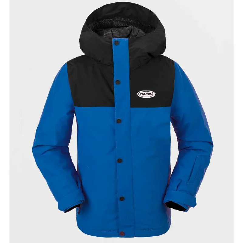Volcom Youth Stone 91 Insulated Jacket - Electric Blue British Gentleman Style
