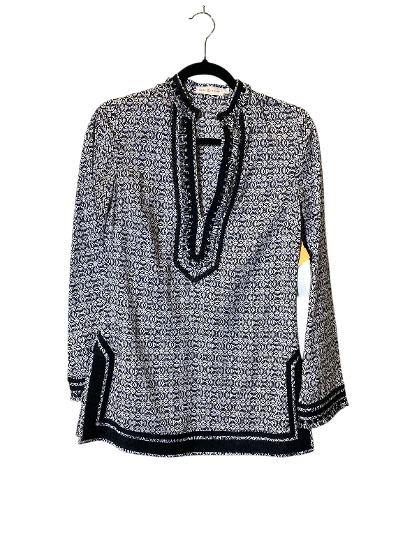 Top Long Sleeve Designer By Tory Burch In Multi-colored, Size: 2 Elegant Men's Cashmere