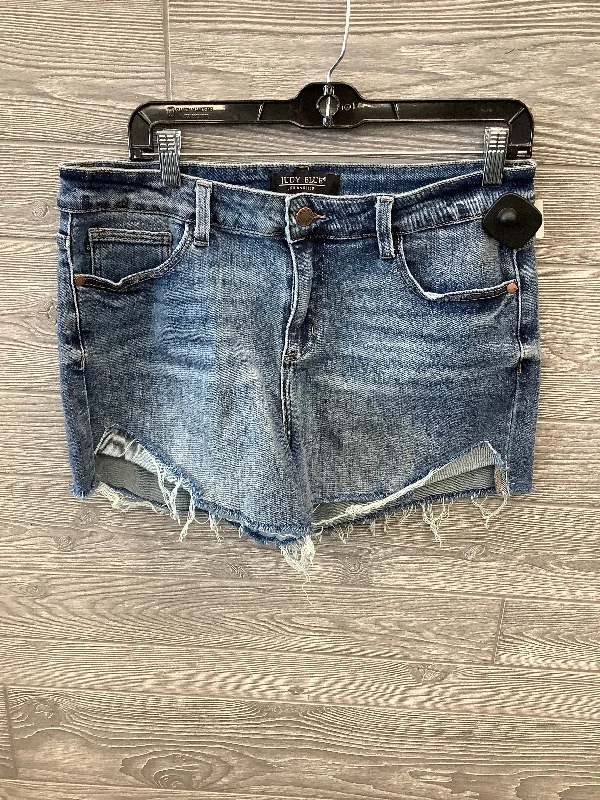 Shorts By Judy Blue In Blue Denim, Size: 16 Sleek Men's Contemporary 