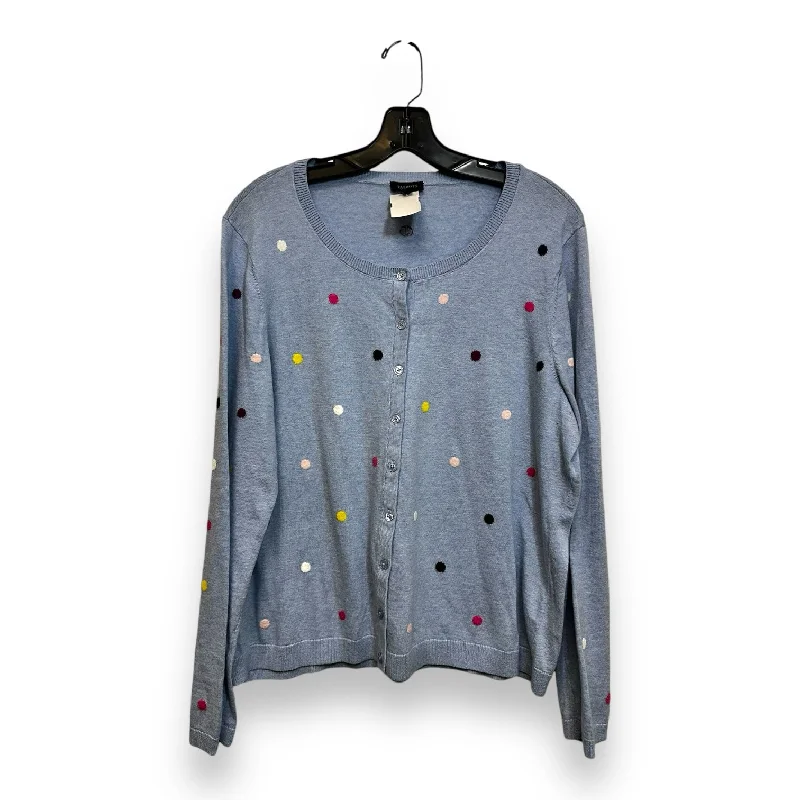 Cardigan By Talbots O In Polkadot, Size: Xl Refined Men's Hand