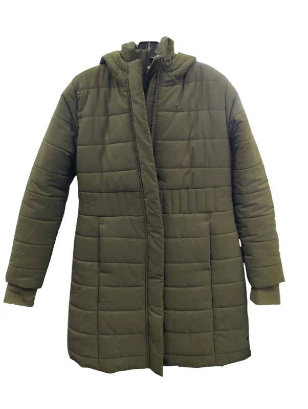 Coat Puffer & Quilted By Clothes Mentor In Green, Size: S Minimalist Men's Casual 