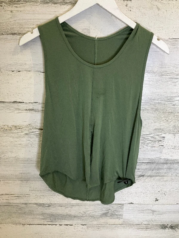 Green Athletic Tank Top Lululemon, Size 8 Sporty Men's Athleisure 