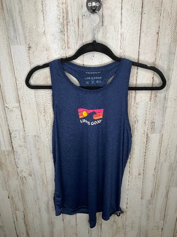 Blue Athletic Tank Top Life Is Good, Size M Tough Men's Tactical