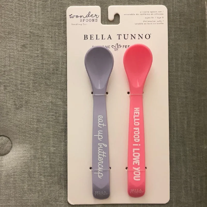 Bella Tunno Eat Up Buttercup/Hello Food Spoon Set Beach